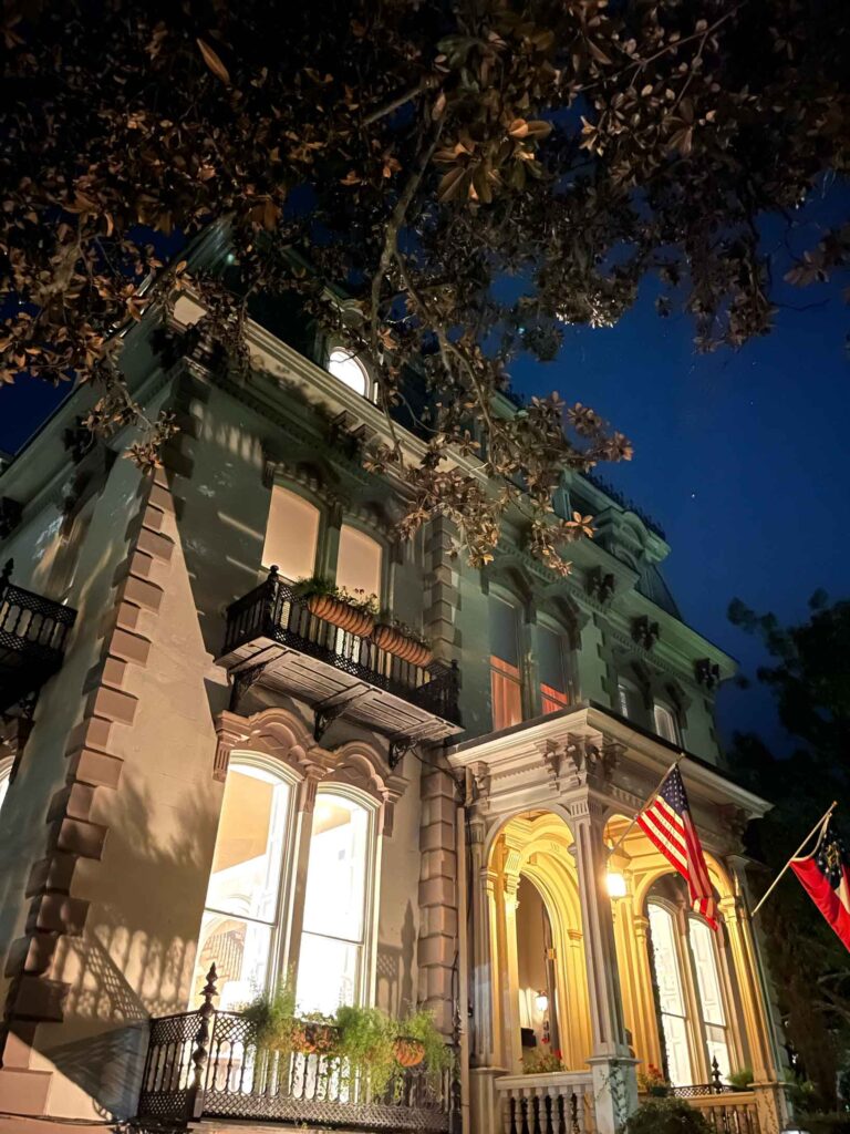 haunted home in savannah ga