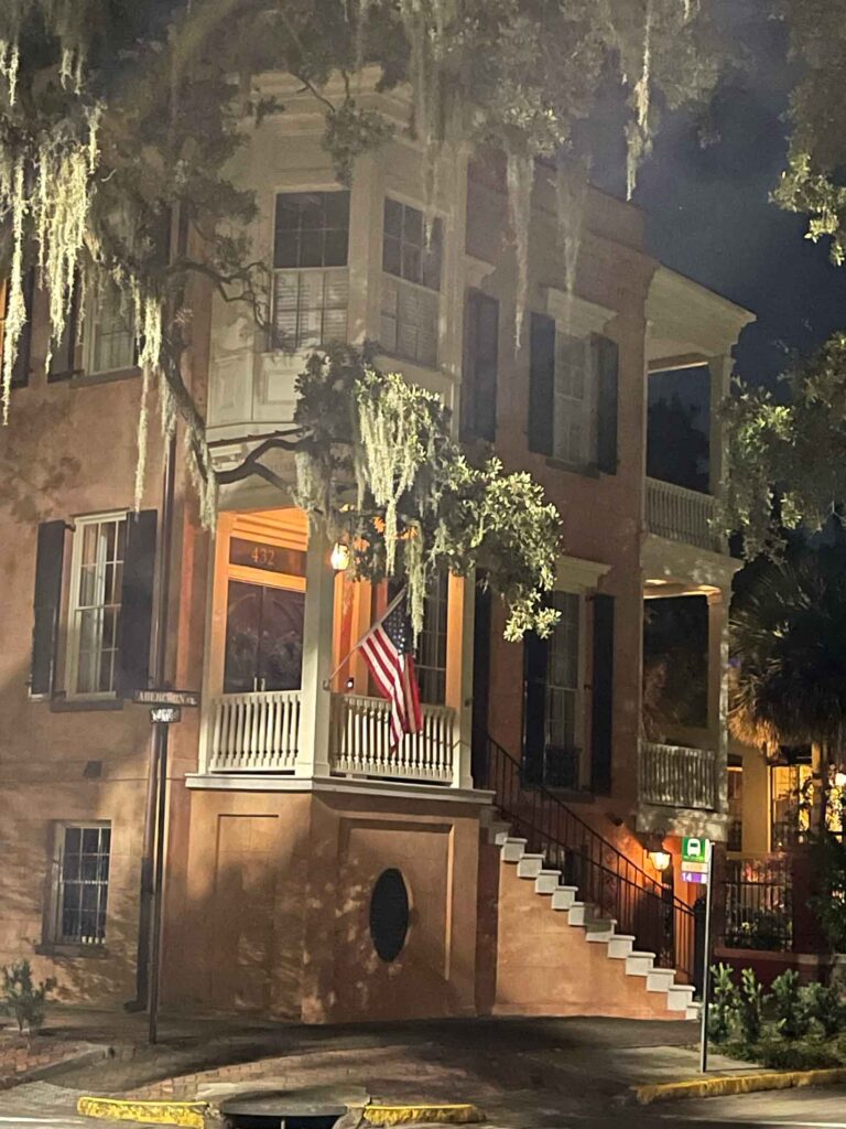 haunted home in savannah ga